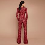 Adyce-2021-Spring-Women-Red-Sequins-Bandage-Jumpsuits-Sexy-O-Neck-Long-Sleeve-Full-Pants-Club-5