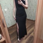 One Shoulder Sleeveless Dress photo review
