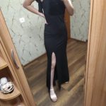 One Shoulder Sleeveless Dress photo review